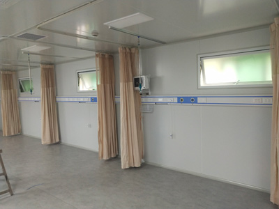 医用病房设备带安装案例